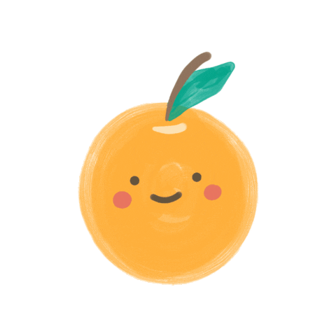 Orange Sticker