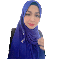 MUMTAZCOLLECTION queen hijab brunei goyang Sticker