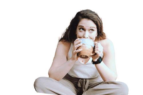 Good Morning Coffee Sticker by The Jade Designs