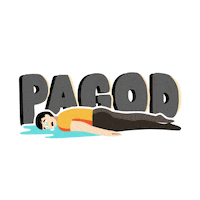 Sleepy Energy Sticker by EnervonPH