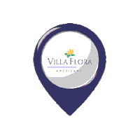 VillaFloraAmericana villa flora americana villa flora Sticker
