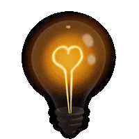 Light It Up Heart Sticker