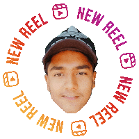 Utkarsh Gif Sticker by BORN ON INSTAGRAM