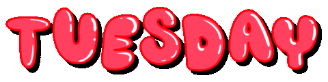 Day Tuesday Sticker by BOMBONATOR_WOLPH