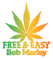 Bob Marley Smoke Sticker by Free & Easy