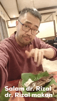 Salam Dr Rizal Dr Rizal Makan GIF