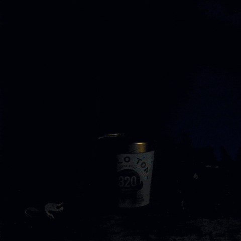 disappear extra terrestrial GIF by Halo Top Creamery