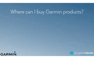 Faq Garmin GIF by Coupon Cause