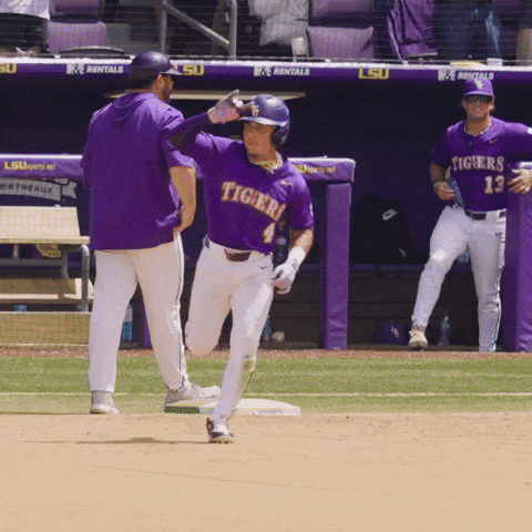 I Love You Baseball GIF by LSU Tigers