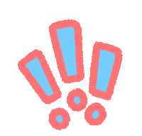 Shock Wow Sticker by Ai and Aiko