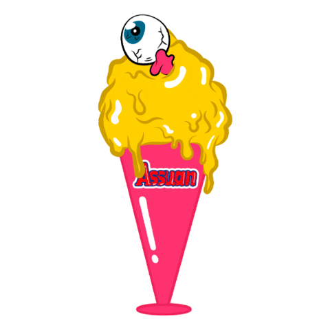 Assuan giphyupload halloween helado concepcion Sticker