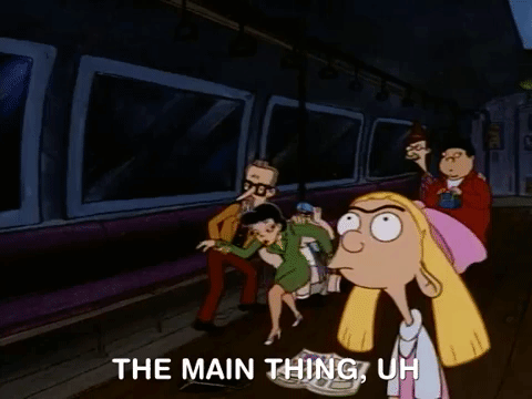 hey arnold nickelodeon GIF