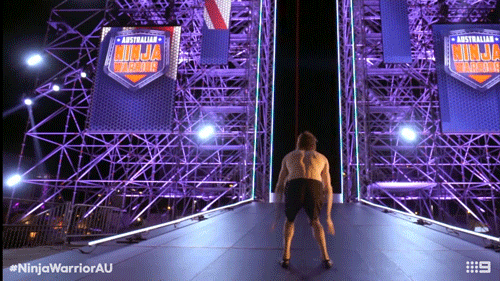 channel 9 backflip GIF by Australian Ninja Warrior