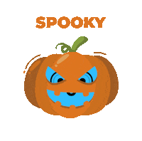 Trick Or Treat Halloween Sticker by Bookly