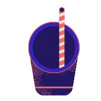 Party Drink Sticker by Maïté Franchi