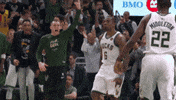 Nba Playoffs Reaction GIF by NBA