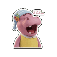 Tired Laid Back Sticker