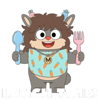 Lunch Eating Sticker