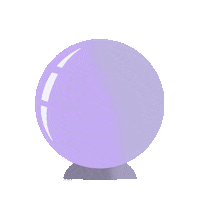 MonMora magic future skull circle Sticker