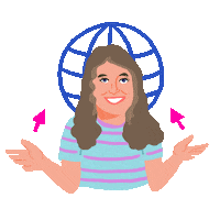 radia perlman women Sticker by Denyse®