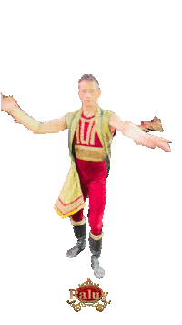 CircRaluy art magic circus bali Sticker