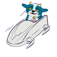 winter olympics car Sticker by Olympic Channel