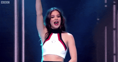 hailee steinfeld swansea GIF by BBC Radio 1’s Biggest Weekend