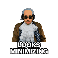 Looks Double Chin Sticker