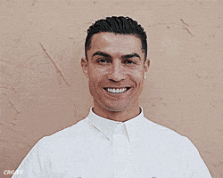 Cristiano Ronaldo Smile GIF