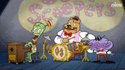 Nickelodeon Singing GIF by SpongeBob SquarePants