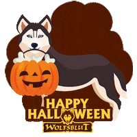 Happy Halloween Sticker by Wolfsblut