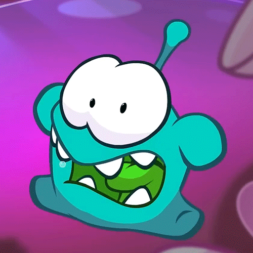 Shriek GIF by Om Nom