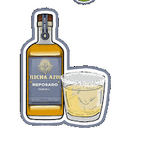 Flechaazul Flecha Azul Tequila Flechamarg Marg Margarita Friday Sticker by Flecha Azul Tequila