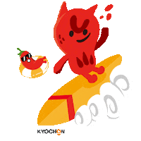 Eat Fried Chicken Sticker by KyoChon Malaysia