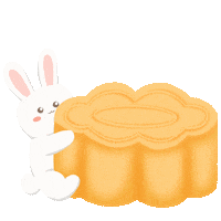 White Rabbit Sticker