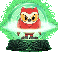 Glow St Patricks Day Sticker by birb