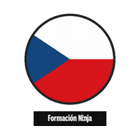 Czech Republic Flag Sticker by Formación Ninja