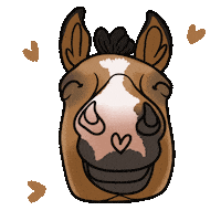 Horse Cheval Sticker