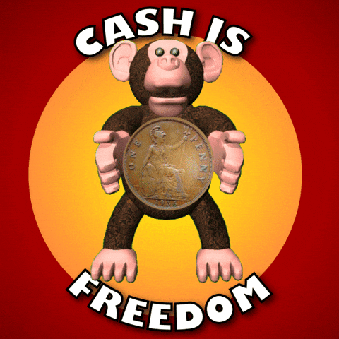 Monkey Cash GIF