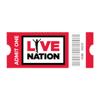 LiveNationItalia musica concert concerto livenation Sticker