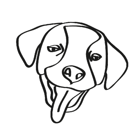 kokopeludo giphyupload dog tongue perro Sticker