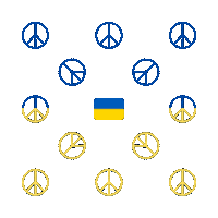 No War Peace Sticker