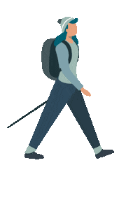 Wild Atlantic Way Walking Sticker by Discover Ireland