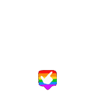 Love Is Love Pride Flag Sticker by Texas Tech University RISE