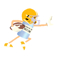 Super Bowl Football Sticker by INTO ACTION