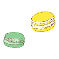 Birzu_duona macarons birzu duona Sticker
