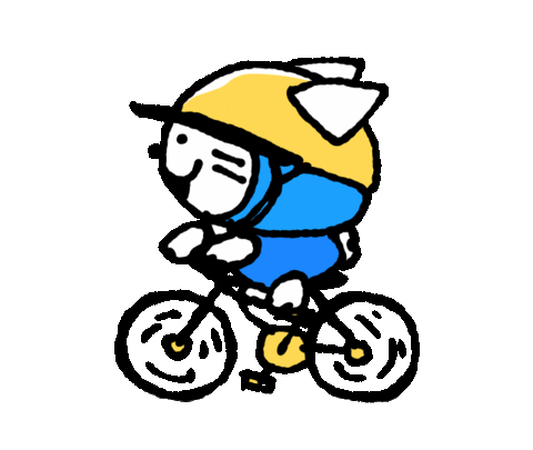 Cat Cycle Sticker