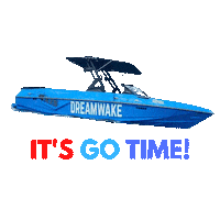 Wake Surfing Lets Go Sticker by DREAMWAKE Academy