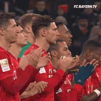 Champions League Applause GIF by FC Bayern Munich