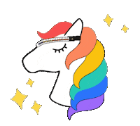 Unicorn Sticker by SparksNBlings